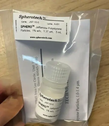 [0007-AP-025-10] SPHERO Amino Polystyrene Particles, 2.5%w/v, 0.2 0.3µm, 10mL